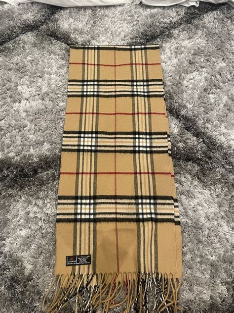 fake burberry scarf china|Burberry look alike wool scarf.